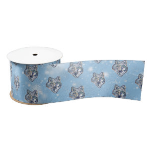 The Winter Wolf Satin Ribbon