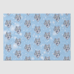 The Winter Wolf Tissue Paper