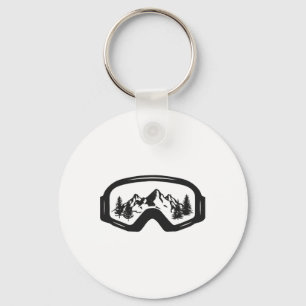The Wintersport Store Uni-kids Boys Skiing Goggles Key Ring
