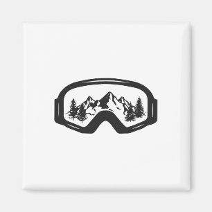 The Wintersport Store Uni-kids Boys Skiing Goggles Magnet