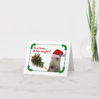 The Wire Fox Terrier Holiday Card