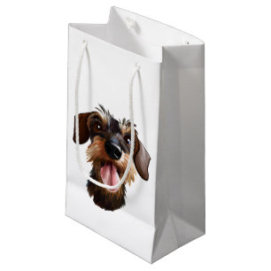 The Wirehair Dachshund Small Gift Bag