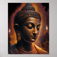 The Wisdom of Buddha Portrait art