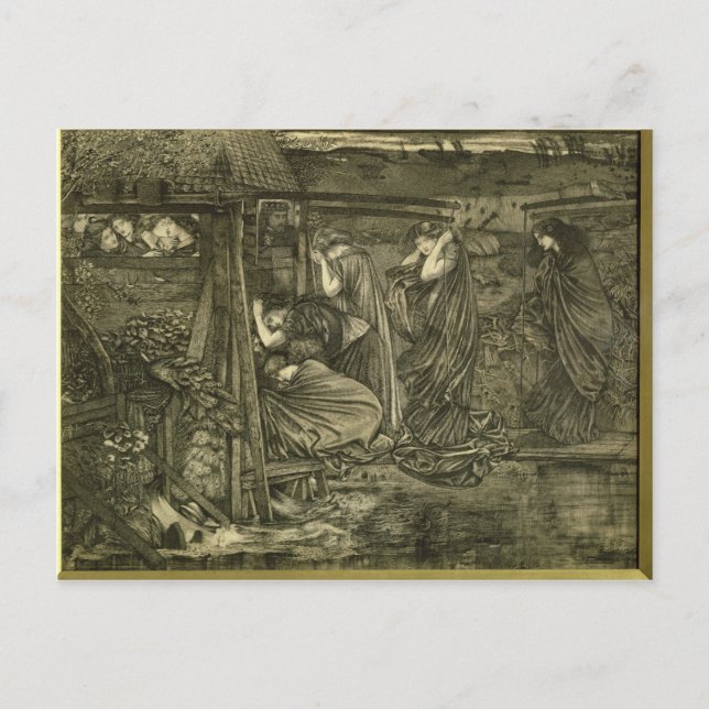 The Wise and Foolish Virgins Postcard (Front)