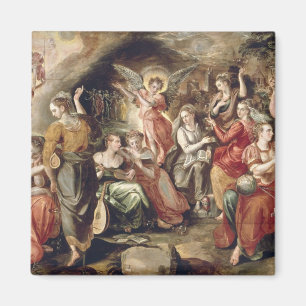 The Wise and the Foolish Virgins Magnet