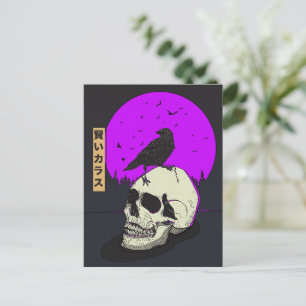 The Wise Crow Announcement Postcard