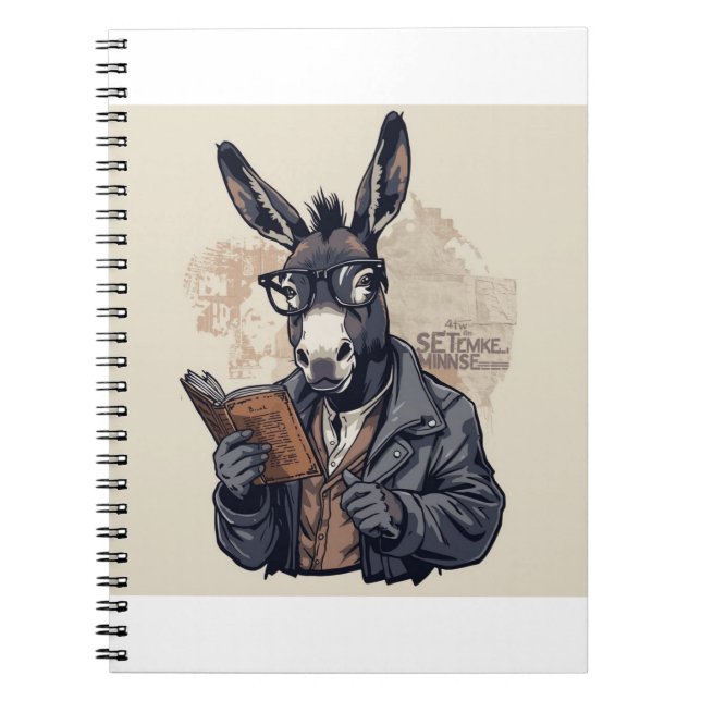 The Wise Donkey Notebook (Front)