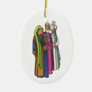 The Wise Men Ceramic Ornament