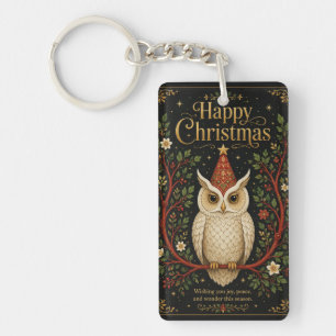 The Wise Messenger’s Yuletide Bloom Key Ring