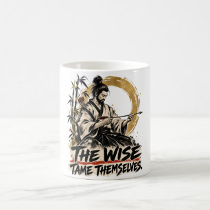 The Wise Tame Themselves Dhammapada Coffee Mug