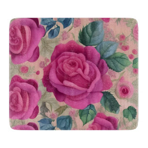 The Wisper Of Roses - Soft And Serene Cutting Board