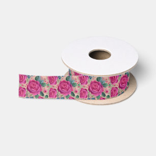 The Wisper Of Roses - Soft And Serene Satin Ribbon