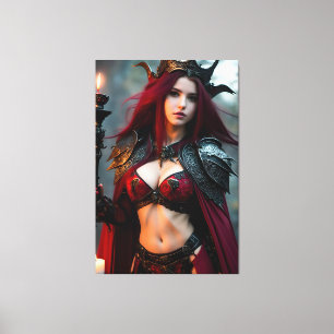 The Witch 001 Canvas Print