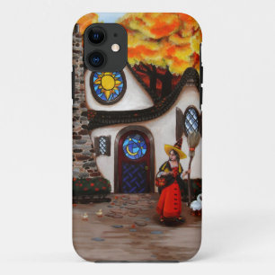 The Witch and her Geese iPhone 11 Case