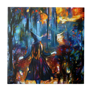 The Witch Ceramic Tile