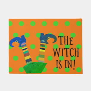 The Witch Is In Doormat