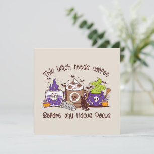 The Witch Needs Coffee - Coffee Lover