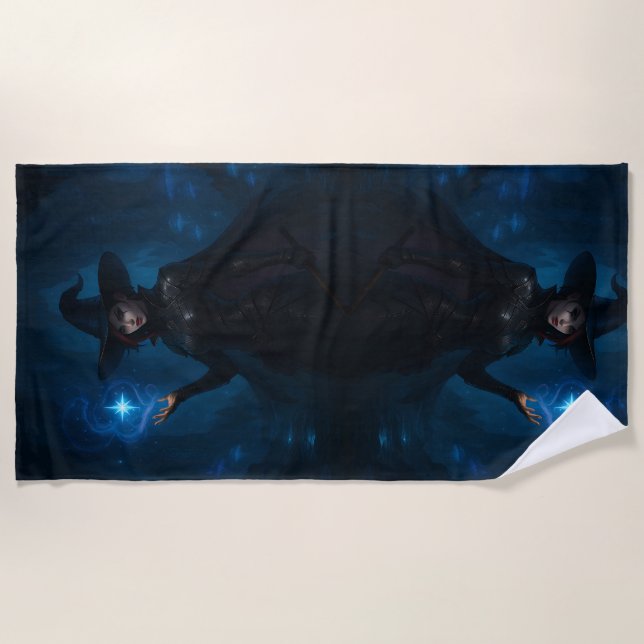 The Witch of VEKAR’NOCT Beach Towel (Front)