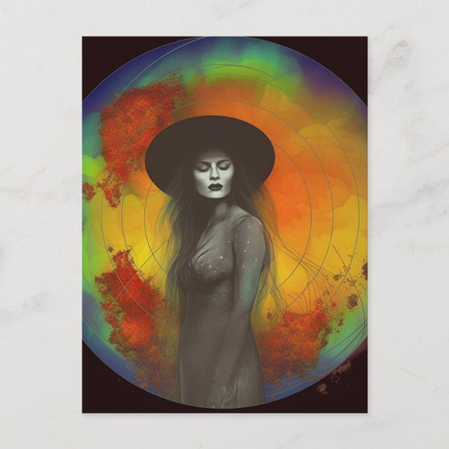 The Witch Postcard (Front)