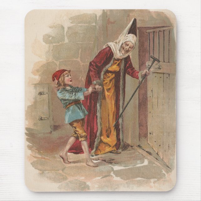 The Witch put Hansel in the Stable Mouse Pad (Front)