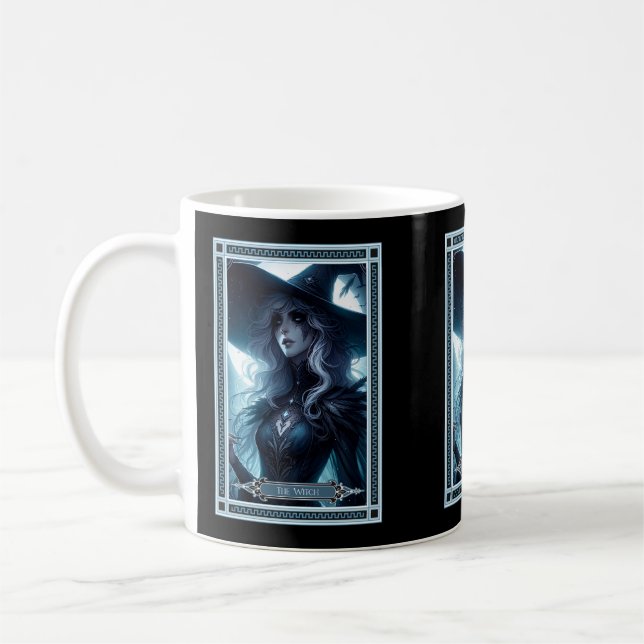 The Witch Tarot Card Coffee Mug (Left)
