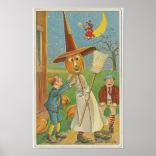 The Witch vintage art print