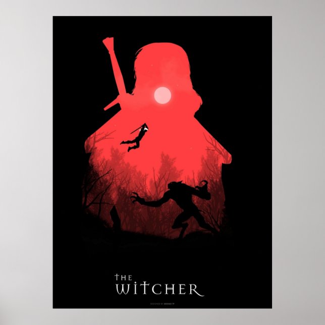 The Witcher minimalist  Poster (Front)