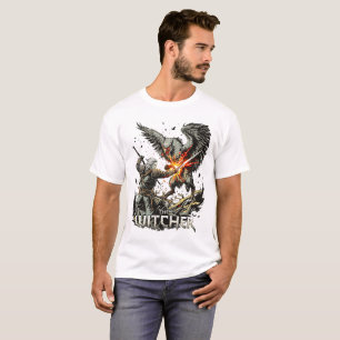 The Witcher Monster Hunter – Fantasy Warrior T-Shi T-Shirt
