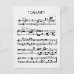 The Witches' Dance Postcard