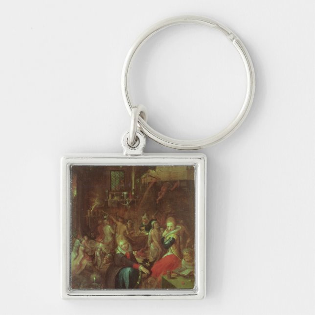 The Witches' Sabbath, 1606 Key Ring (Front)