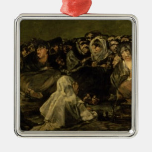 The Witches' Sabbath Metal Ornament