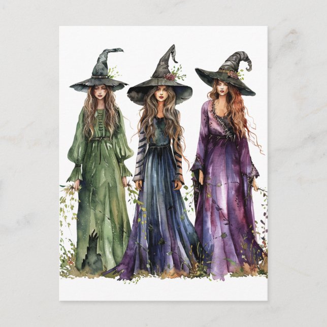 The Witches Three Postcard (Front)