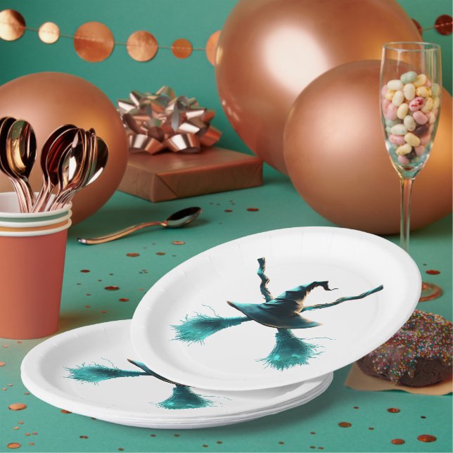 The Witch's Cross Paper Plate (Multi)