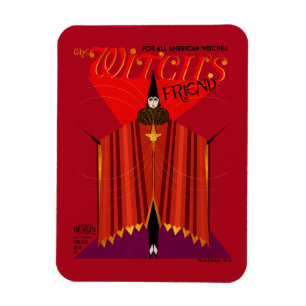 The Witch's Friend October Magazine Magnet