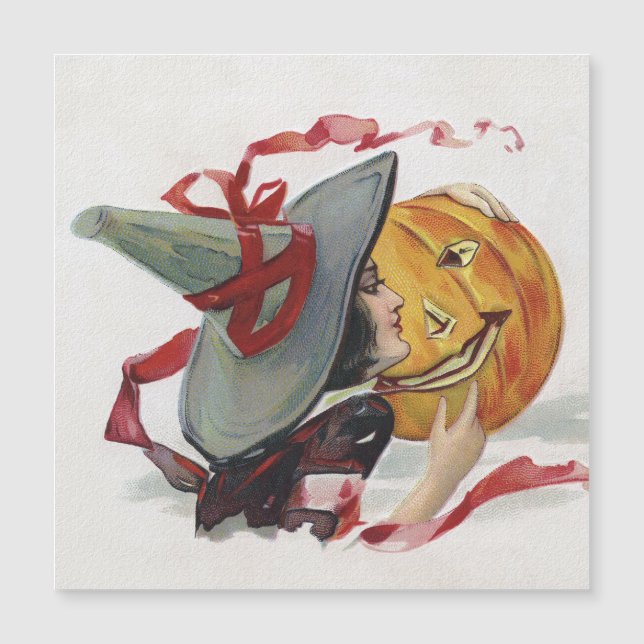 The Witch's Kiss: a Jack o Lantern on Halloween (Front)