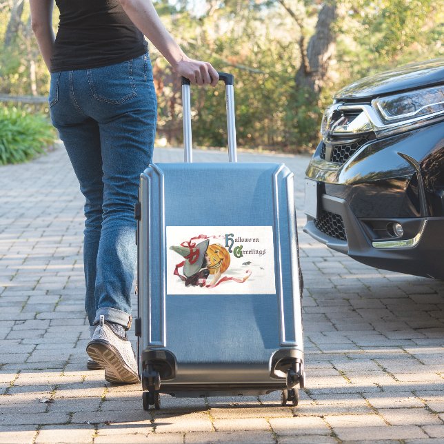 The Witch's Kiss: a Jack o Lantern on Halloween (Suitcase Insitu)