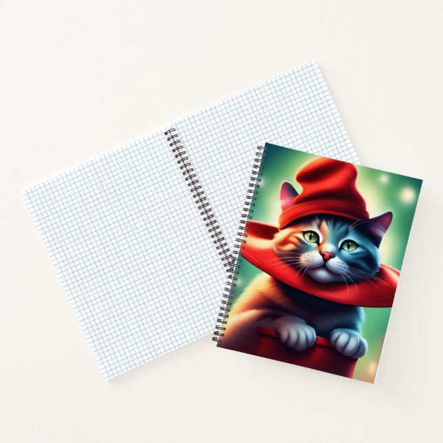 the wizard cat notebook (Inside)