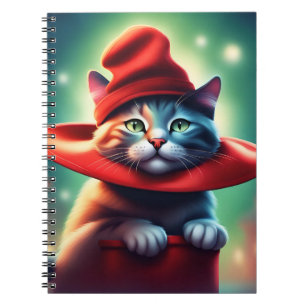 the wizard cat notebook