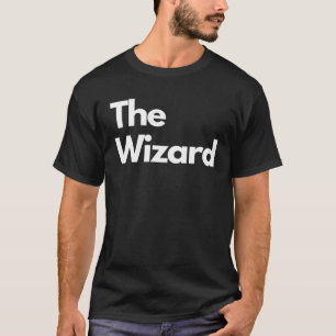 The Wizard   minimalist titles T-Shirt
