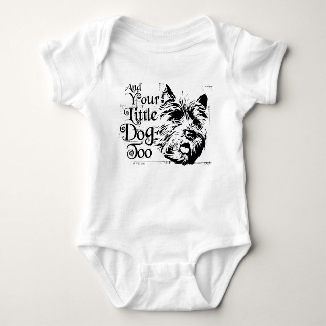 The Wizard Of Oz™ | And Your Little Dog, Too Baby Bodysuit (Front)