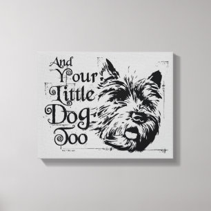 The Wizard Of Oz™ And Your Little Dog, Too Canvas Print