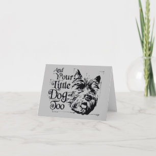 The Wizard Of Oz™   And Your Little Dog, Too Note Card