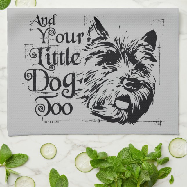 The Wizard Of Oz™ | And Your Little Dog, Too Tea Towel (Folded)