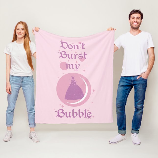 The Wizard Of Oz™ | Don't Burst My Bubble Fleece Blanket (In Situ)