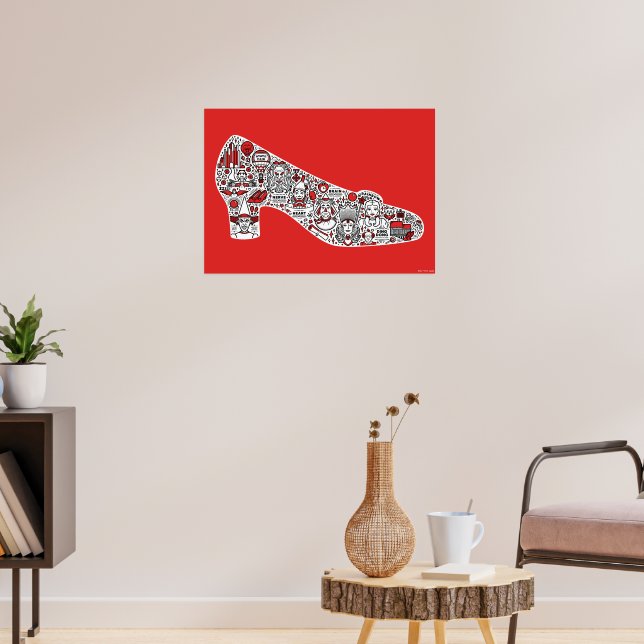 The Wizard of Oz Doodle Art Poster (Living Room 3)
