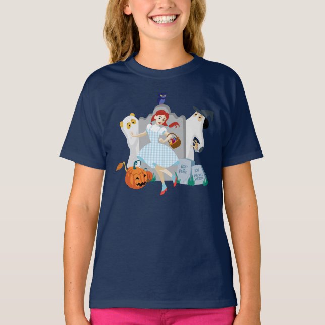 The Wizard Of Oz™ | Dorothy Halloween Happy Dance T-Shirt (Front)
