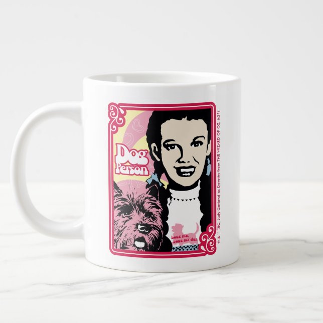 The Wizard Of Oz™ | Dorothy™ & Toto™ - Dog Person Large Coffee Mug (Left)