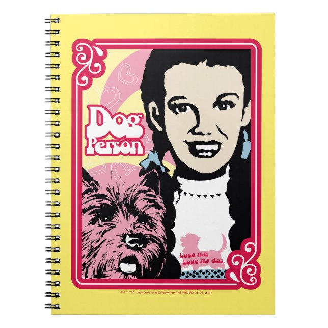 The Wizard Of Oz™ | Dorothy™ & Toto™ - Dog Person Notebook (Front)