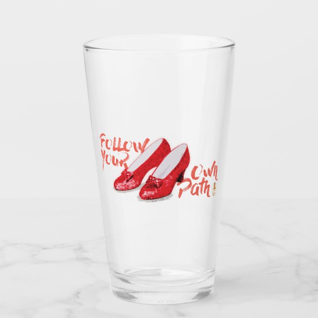 The Wizard Of Oz™ | Follow Your Own Path Glass (Front)