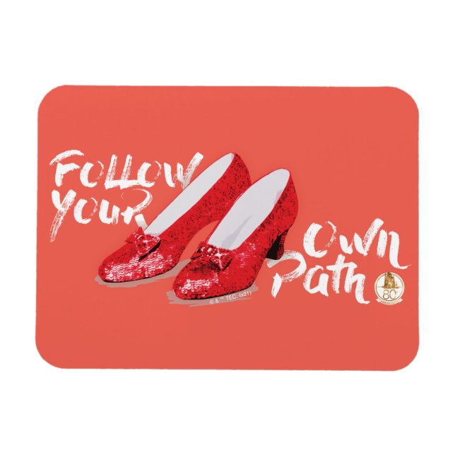 The Wizard Of Oz™ | Follow Your Own Path Magnet (Horizontal)